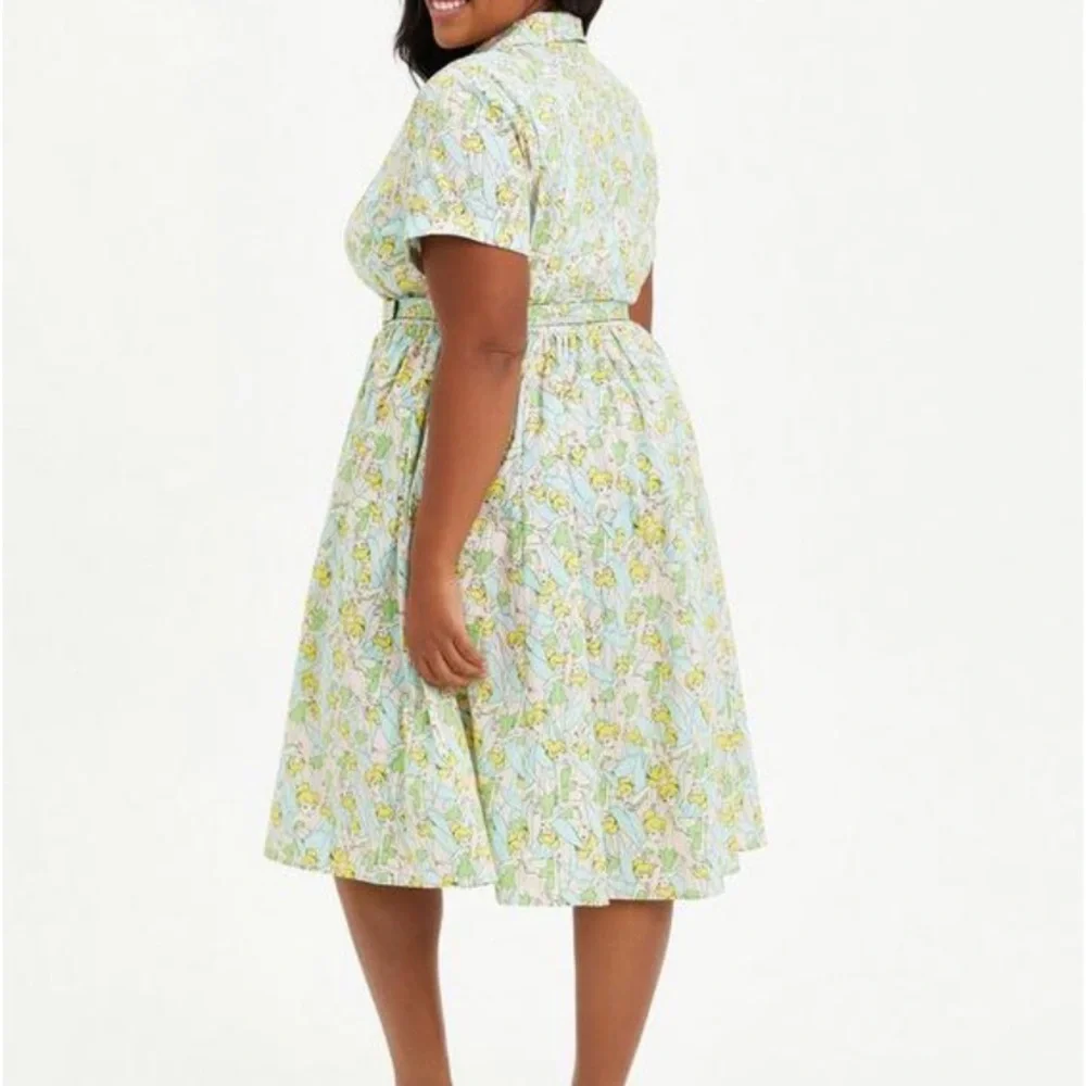 Torrid Dress Torrid Disney Dress Tinkerbell Dress Plus Size Dress 16 18 - Picture 3 of 4